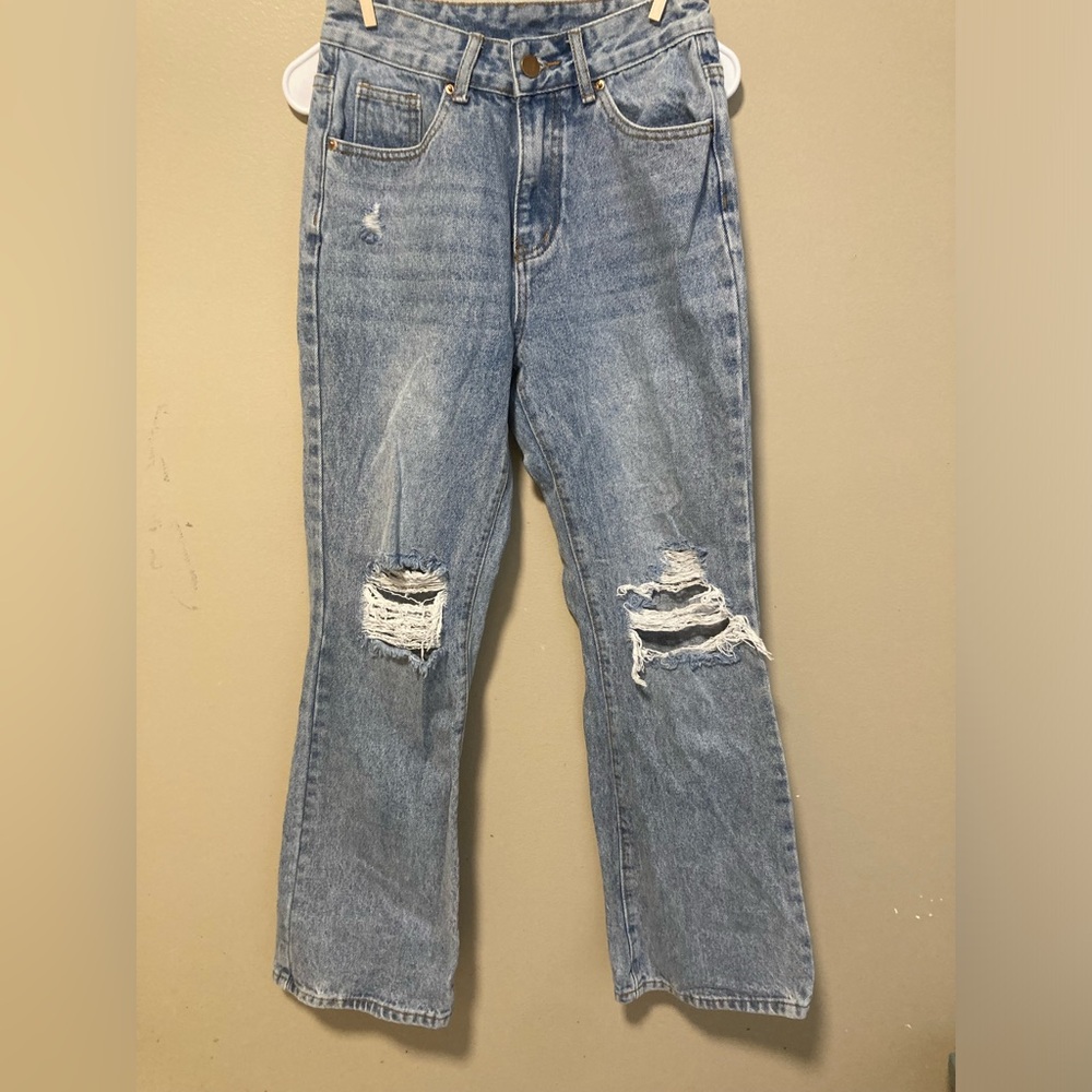 Medium wash jeans